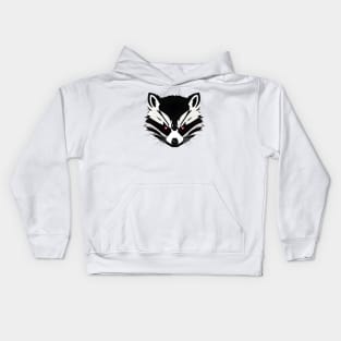 Angry Raccoon Kids Hoodie